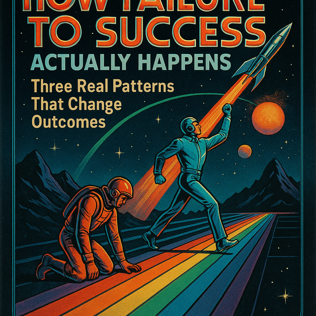 How Failure to Success Actually Happens: Three Real Patterns That Change Outcomes