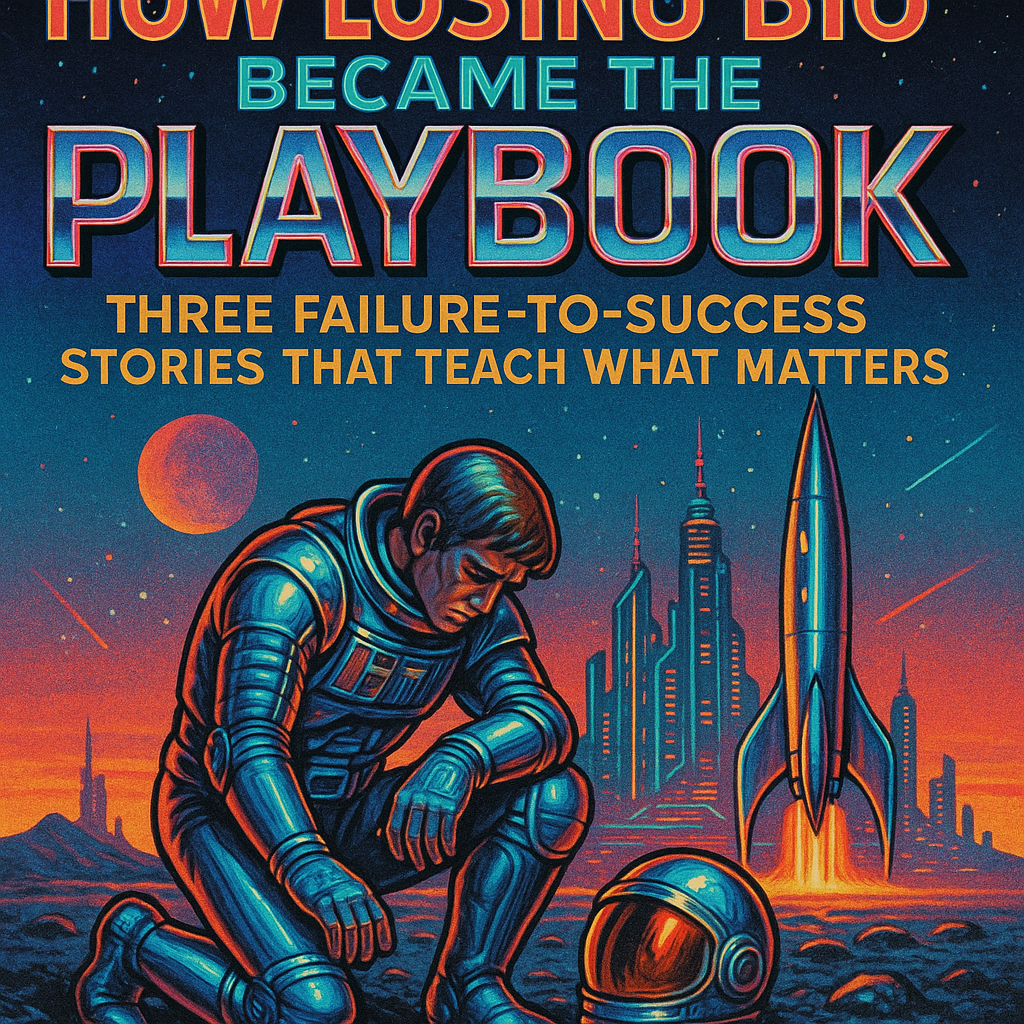 How Losing Big Became the Playbook: Three Failure-to-Success Stories That Teach What Matters