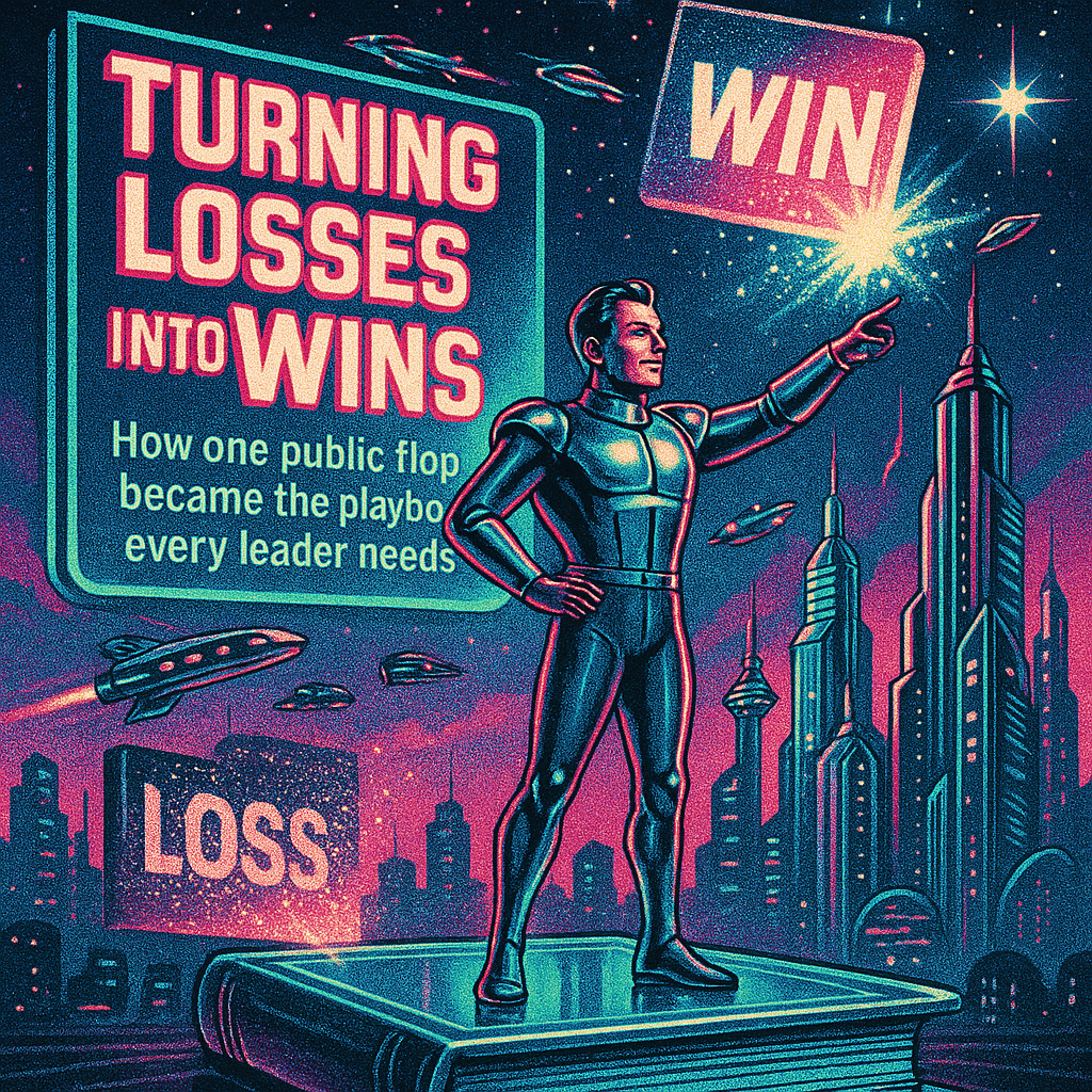 Turning Losses into Wins: How one public flop became the playbook every leader needs