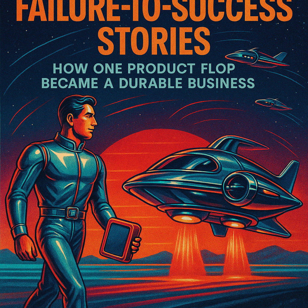 Failure-to-success stories: how one product flop became a durable business