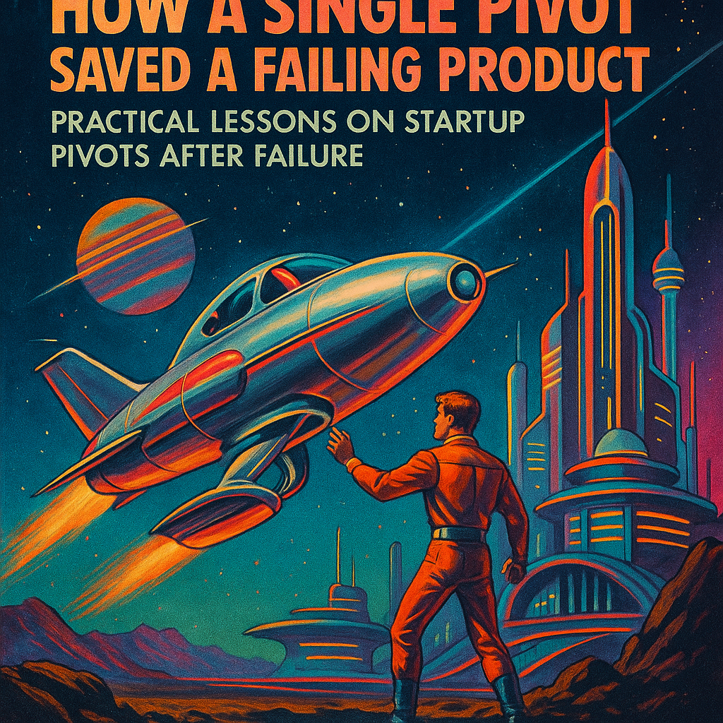 How a Single Pivot Saved a Failing Product: Practical Lessons on Startup Pivots After Failure