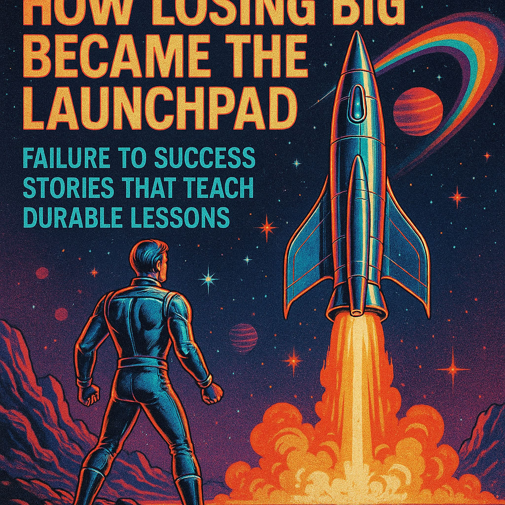 How Losing Big Became the Launchpad: Failure to Success Stories That Teach Durable Lessons