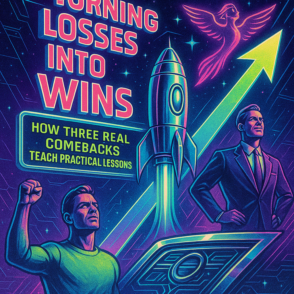 Turning Losses Into Wins: How Three Real Comebacks Teach Practical Lessons