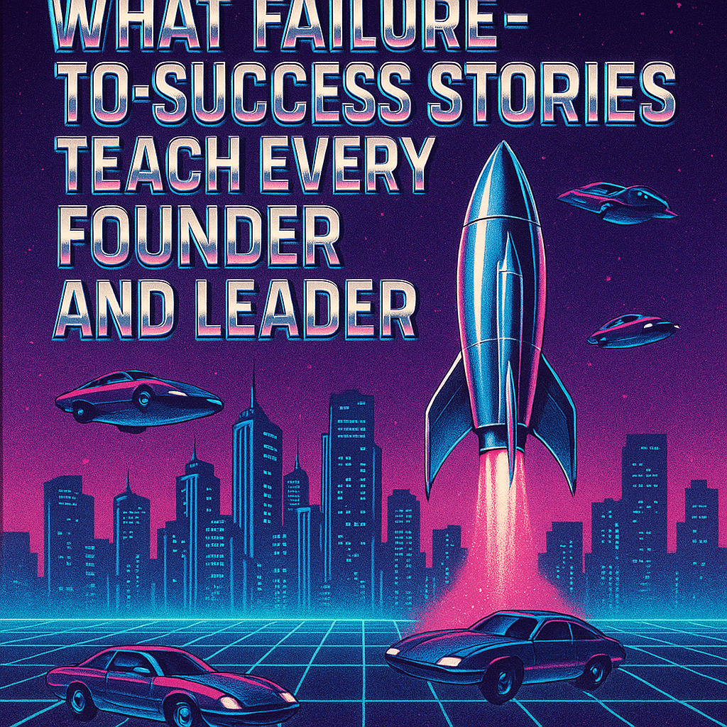 What Failure-to-Success Stories Teach Every Founder and Leader